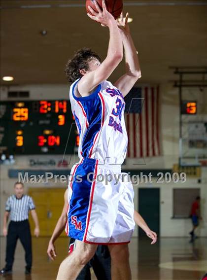 Thumbnail 1 in San Marcos vs Troy (Santa Barbara Holiday Classic) photogallery.