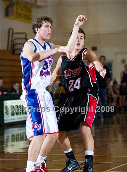 Thumbnail 2 in San Marcos vs Troy (Santa Barbara Holiday Classic) photogallery.