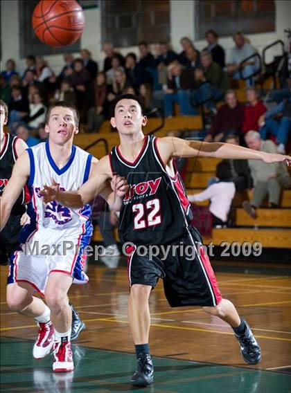 Thumbnail 3 in San Marcos vs Troy (Santa Barbara Holiday Classic) photogallery.