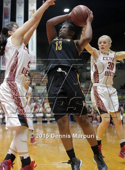 Thumbnail 1 in Clovis West vs. Edison (CIF Central - D1 Girls Final) photogallery.