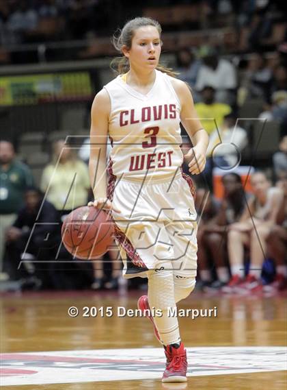 Thumbnail 1 in Clovis West vs. Edison (CIF Central - D1 Girls Final) photogallery.