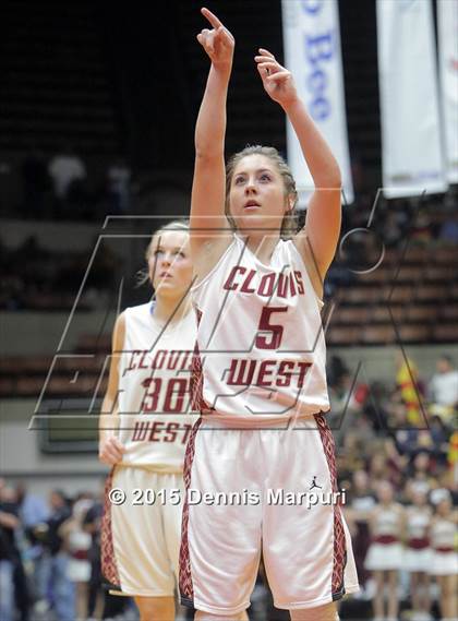 Thumbnail 1 in Clovis West vs. Edison (CIF Central - D1 Girls Final) photogallery.
