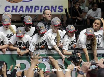 Thumbnail 2 in Clovis West vs. Edison (CIF Central - D1 Girls Final) photogallery.