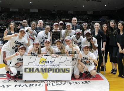 Thumbnail 2 in Clovis West vs. Edison (CIF Central - D1 Girls Final) photogallery.