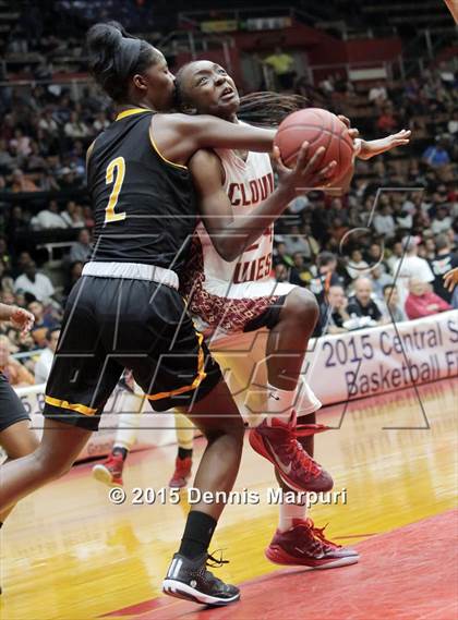 Thumbnail 3 in Clovis West vs. Edison (CIF Central - D1 Girls Final) photogallery.