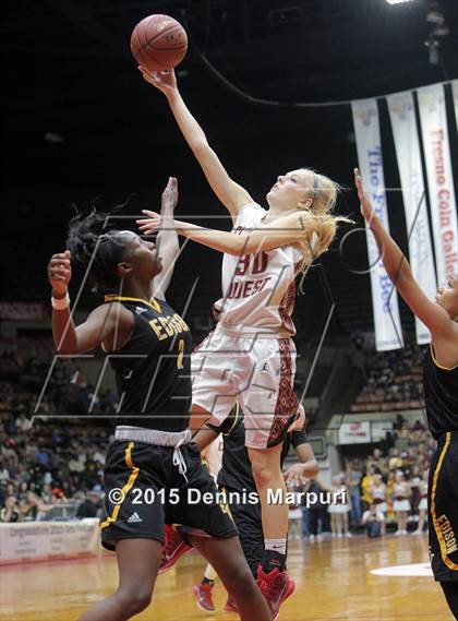 Thumbnail 2 in Clovis West vs. Edison (CIF Central - D1 Girls Final) photogallery.