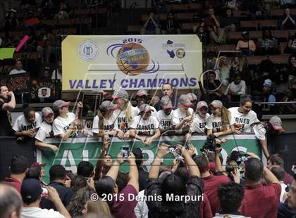 Thumbnail 3 in Clovis West vs. Edison (CIF Central - D1 Girls Final) photogallery.