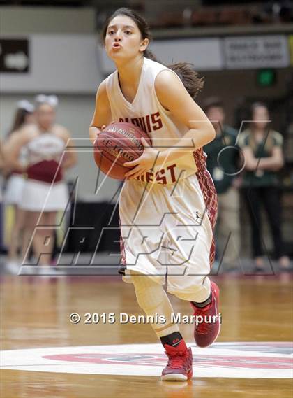 Thumbnail 3 in Clovis West vs. Edison (CIF Central - D1 Girls Final) photogallery.
