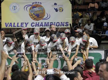 Thumbnail 1 in Clovis West vs. Edison (CIF Central - D1 Girls Final) photogallery.