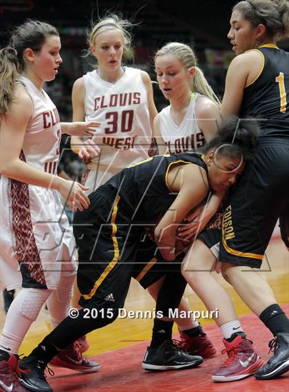 Thumbnail 1 in Clovis West vs. Edison (CIF Central - D1 Girls Final) photogallery.