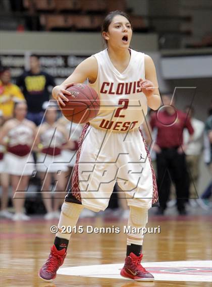 Thumbnail 2 in Clovis West vs. Edison (CIF Central - D1 Girls Final) photogallery.