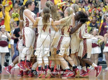 Thumbnail 3 in Clovis West vs. Edison (CIF Central - D1 Girls Final) photogallery.