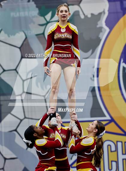 Thumbnail 2 in Clovis West - CIF Northern Regional Cheer Championships photogallery.