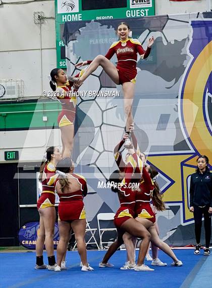 Thumbnail 1 in Clovis West - CIF Northern Regional Cheer Championships photogallery.