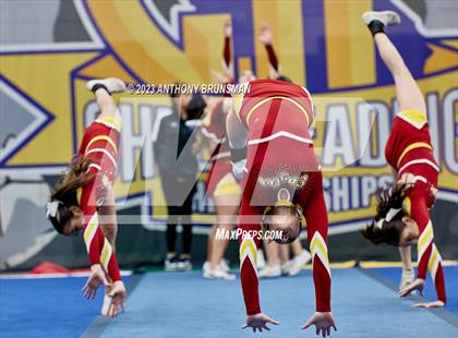 Thumbnail 2 in Clovis West - CIF Northern Regional Cheer Championships photogallery.