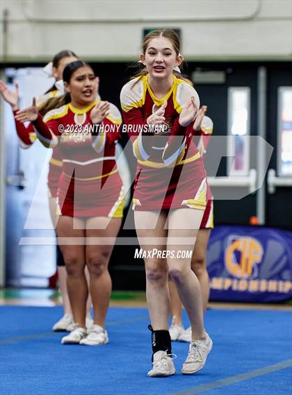 Thumbnail 3 in Clovis West - CIF Northern Regional Cheer Championships photogallery.