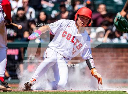 Thumbnail 2 in Newark Memorial vs James Logan (Oracle Park) photogallery.