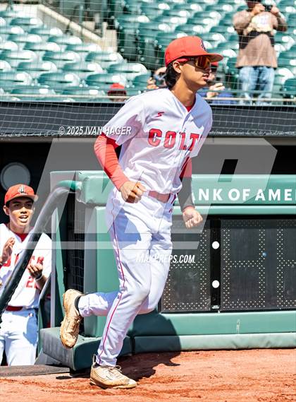 Thumbnail 3 in Newark Memorial vs James Logan (Oracle Park) photogallery.