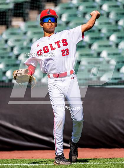 Thumbnail 2 in Newark Memorial vs James Logan (Oracle Park) photogallery.