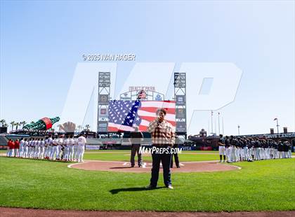 Thumbnail 2 in Newark Memorial vs James Logan (Oracle Park) photogallery.