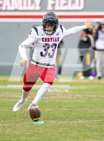 Thumbnail 2 in Tarboro vs. Corvian Community (NCHSAA 1A Final) photogallery.