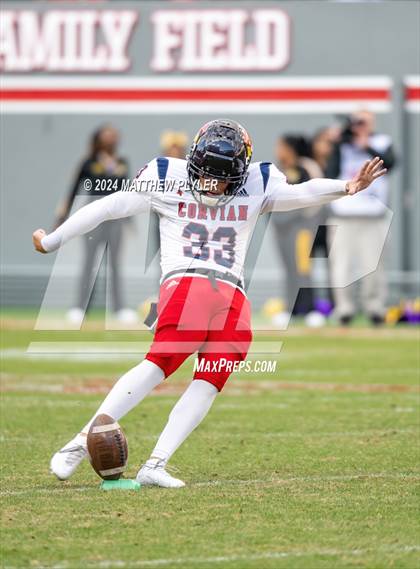 Thumbnail 2 in Tarboro vs. Corvian Community (NCHSAA 1A Final) photogallery.