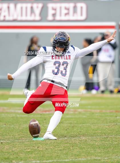 Thumbnail 1 in Tarboro vs. Corvian Community (NCHSAA 1A Final) photogallery.