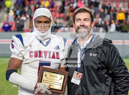 Thumbnail 2 in Tarboro vs. Corvian Community (NCHSAA 1A Final) photogallery.