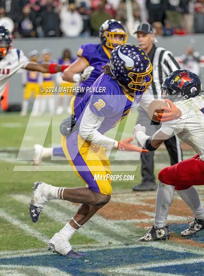 Thumbnail 3 in Tarboro vs. Corvian Community (NCHSAA 1A Final) photogallery.