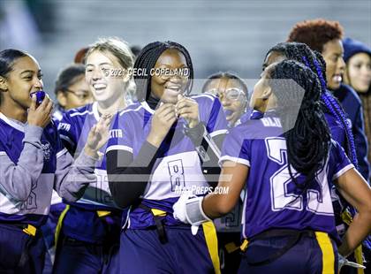 Thumbnail 2 in Marietta vs. Blessed Trinity (GHSA Flag-Football 7A Semifinal) photogallery.