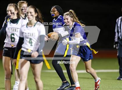 Thumbnail 2 in Marietta vs. Blessed Trinity (GHSA Flag-Football 7A Semifinal) photogallery.