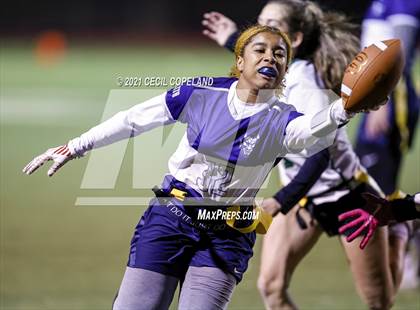 Thumbnail 2 in Marietta vs. Blessed Trinity (GHSA Flag-Football 7A Semifinal) photogallery.