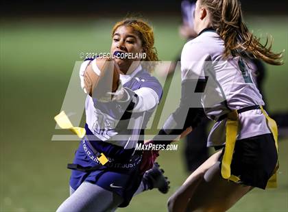Thumbnail 1 in Marietta vs. Blessed Trinity (GHSA Flag-Football 7A Semifinal) photogallery.