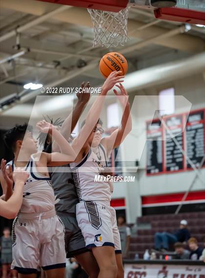 Thumbnail 1 in Cimarron-Memorial vs Oak Ridge (Torrey Pines Holiday Classic Tip-Off)  photogallery.