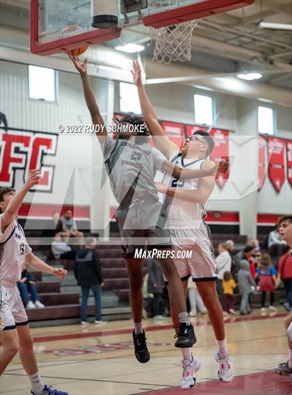 Thumbnail 1 in Cimarron-Memorial vs Oak Ridge (Torrey Pines Holiday Classic Tip-Off)  photogallery.