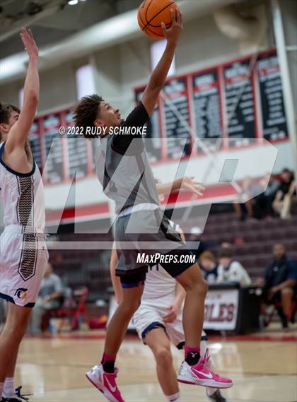 Thumbnail 2 in Cimarron-Memorial vs Oak Ridge (Torrey Pines Holiday Classic Tip-Off)  photogallery.