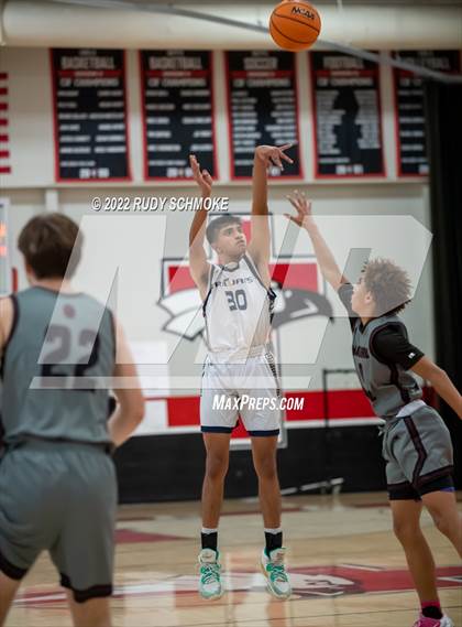 Thumbnail 2 in Cimarron-Memorial vs Oak Ridge (Torrey Pines Holiday Classic Tip-Off)  photogallery.