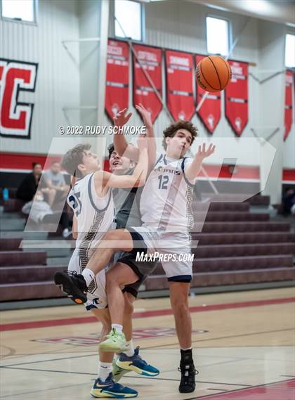 Thumbnail 1 in Cimarron-Memorial vs Oak Ridge (Torrey Pines Holiday Classic Tip-Off)  photogallery.