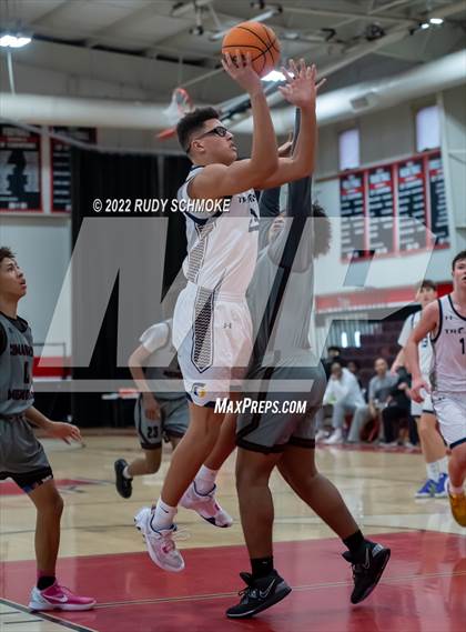Thumbnail 2 in Cimarron-Memorial vs Oak Ridge (Torrey Pines Holiday Classic Tip-Off)  photogallery.