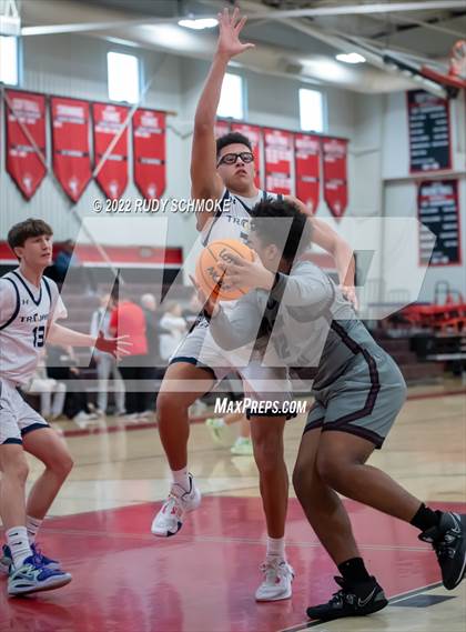 Thumbnail 2 in Cimarron-Memorial vs Oak Ridge (Torrey Pines Holiday Classic Tip-Off)  photogallery.