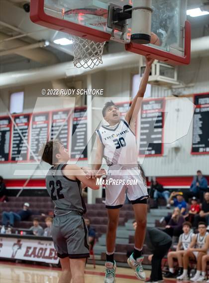 Thumbnail 2 in Cimarron-Memorial vs Oak Ridge (Torrey Pines Holiday Classic Tip-Off)  photogallery.