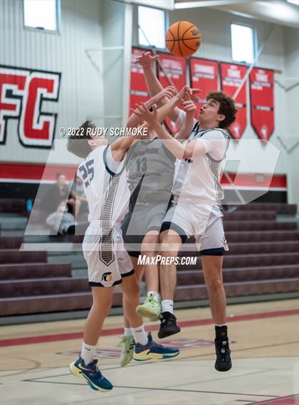 Thumbnail 2 in Cimarron-Memorial vs Oak Ridge (Torrey Pines Holiday Classic Tip-Off)  photogallery.