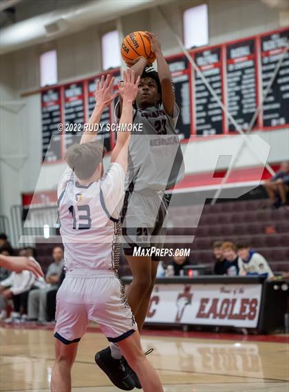 Thumbnail 2 in Cimarron-Memorial vs Oak Ridge (Torrey Pines Holiday Classic Tip-Off)  photogallery.