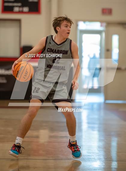 Thumbnail 2 in Cimarron-Memorial vs Oak Ridge (Torrey Pines Holiday Classic Tip-Off)  photogallery.