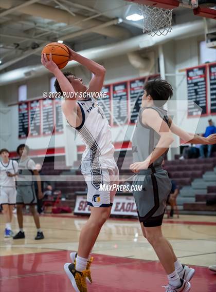 Thumbnail 2 in Cimarron-Memorial vs Oak Ridge (Torrey Pines Holiday Classic Tip-Off)  photogallery.