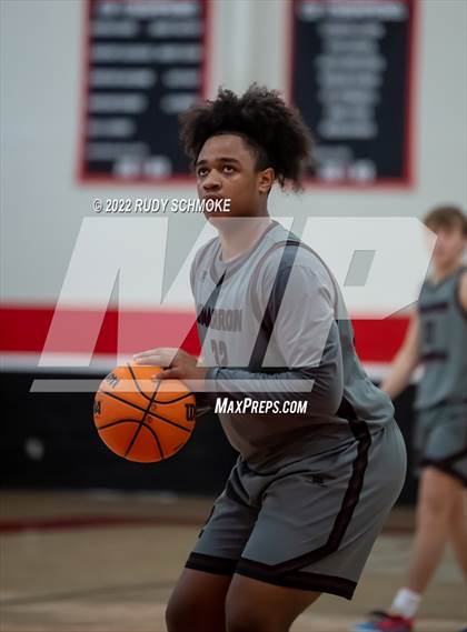 Thumbnail 2 in Cimarron-Memorial vs Oak Ridge (Torrey Pines Holiday Classic Tip-Off)  photogallery.