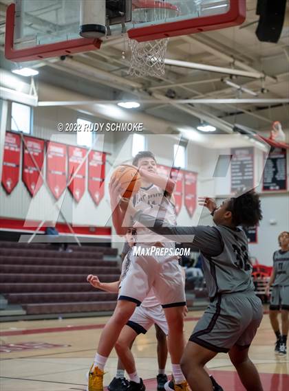 Thumbnail 2 in Cimarron-Memorial vs Oak Ridge (Torrey Pines Holiday Classic Tip-Off)  photogallery.