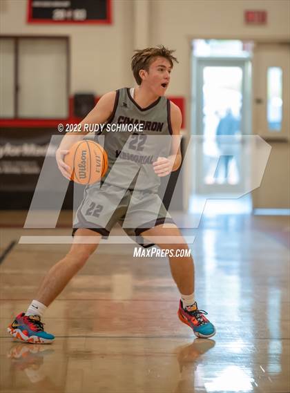 Thumbnail 3 in Cimarron-Memorial vs Oak Ridge (Torrey Pines Holiday Classic Tip-Off)  photogallery.