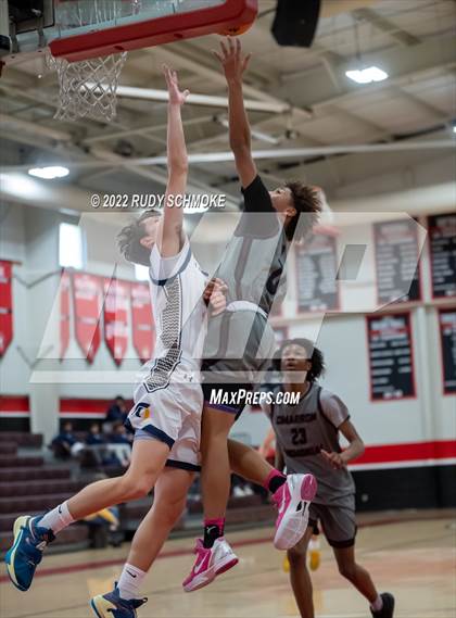 Thumbnail 3 in Cimarron-Memorial vs Oak Ridge (Torrey Pines Holiday Classic Tip-Off)  photogallery.