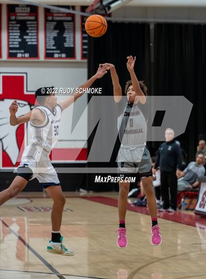 Thumbnail 3 in Cimarron-Memorial vs Oak Ridge (Torrey Pines Holiday Classic Tip-Off)  photogallery.